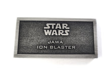 jawa ion blaster name plate placard